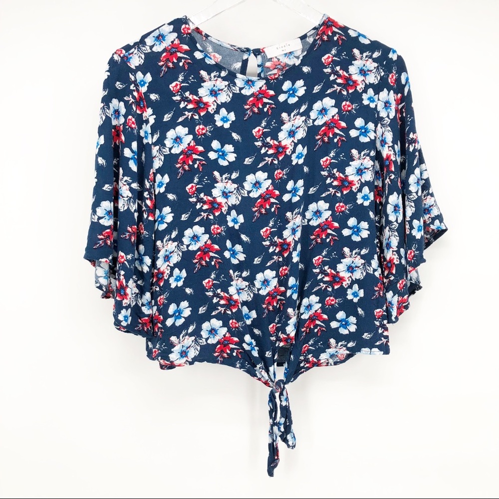 ANTHROPOLOGIE | ELODIE floral blouse